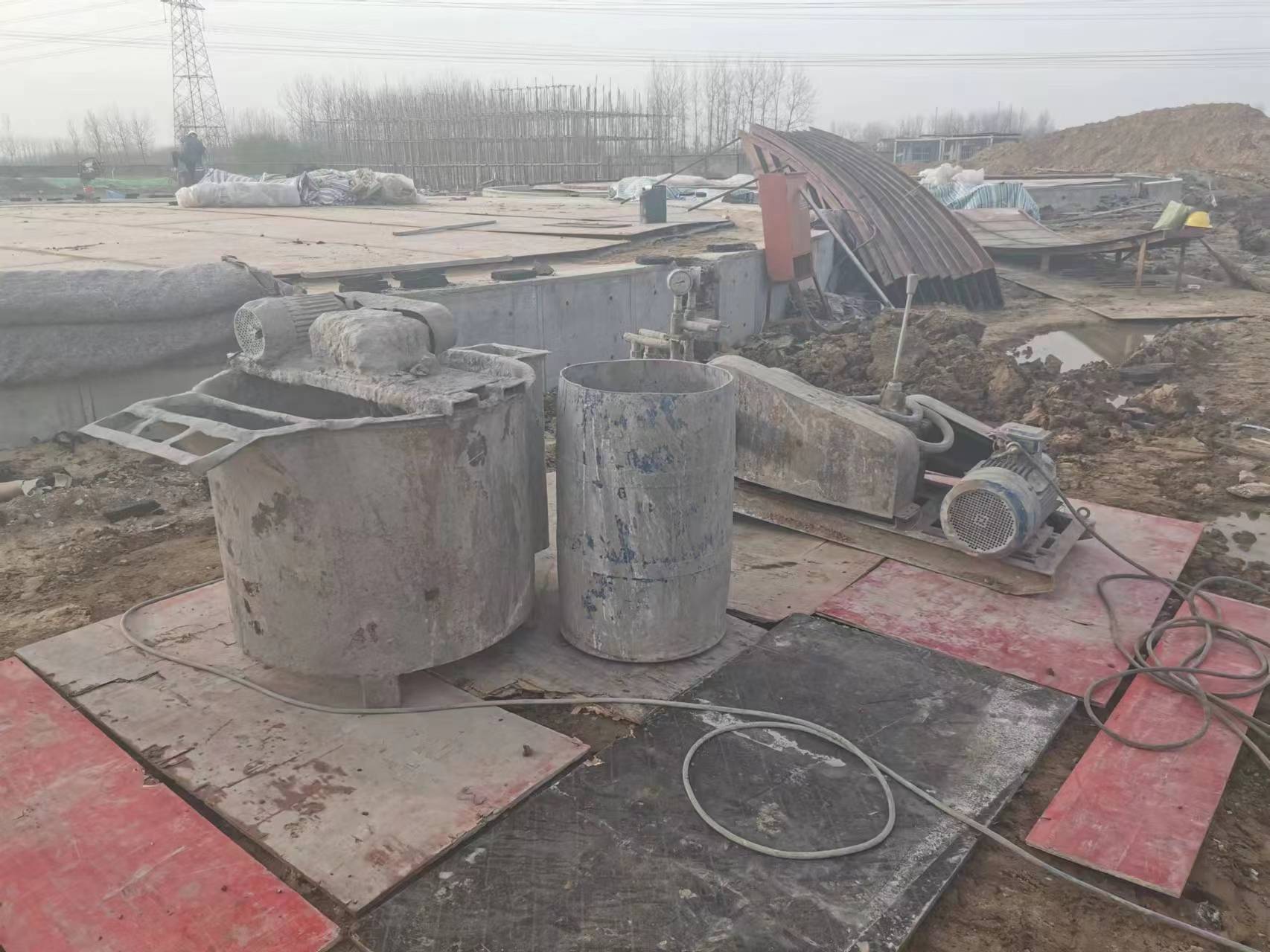 天心设备基础注浆