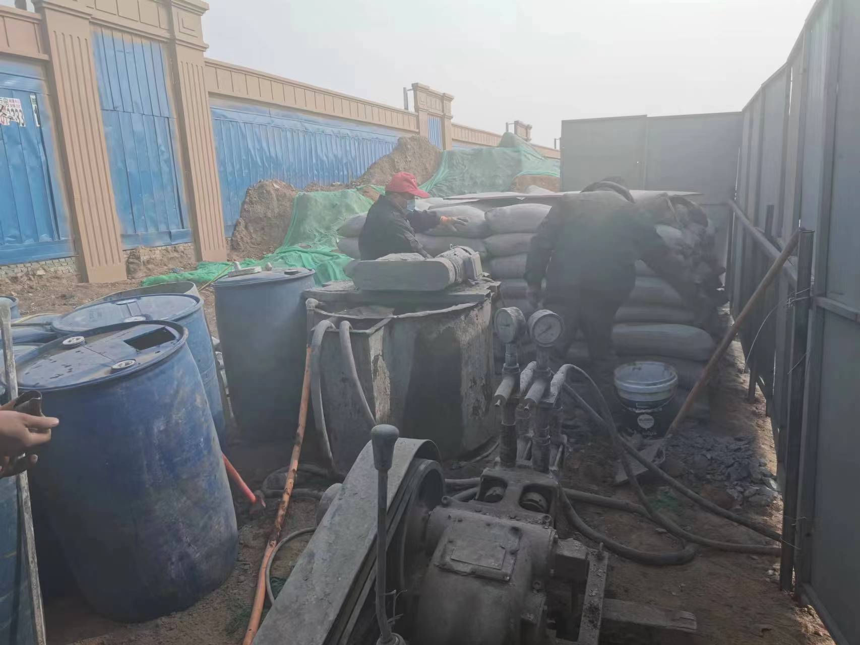 天心房屋下沉注浆